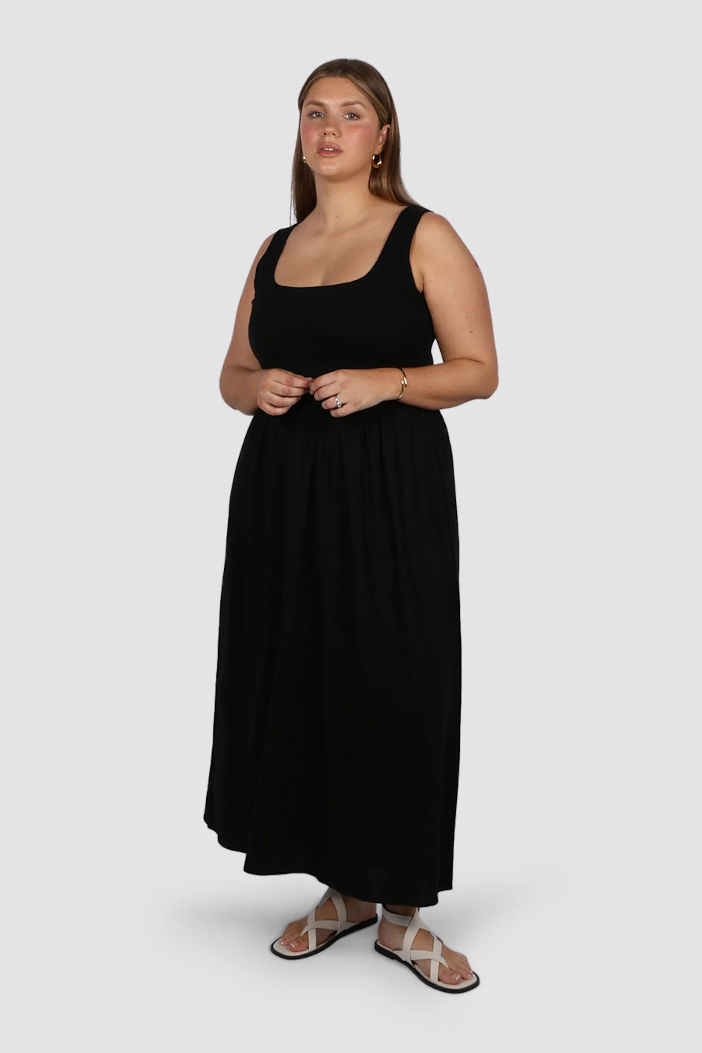 MYRA DRESS BLACK sold by FAYT The Label product image thumbnail 3