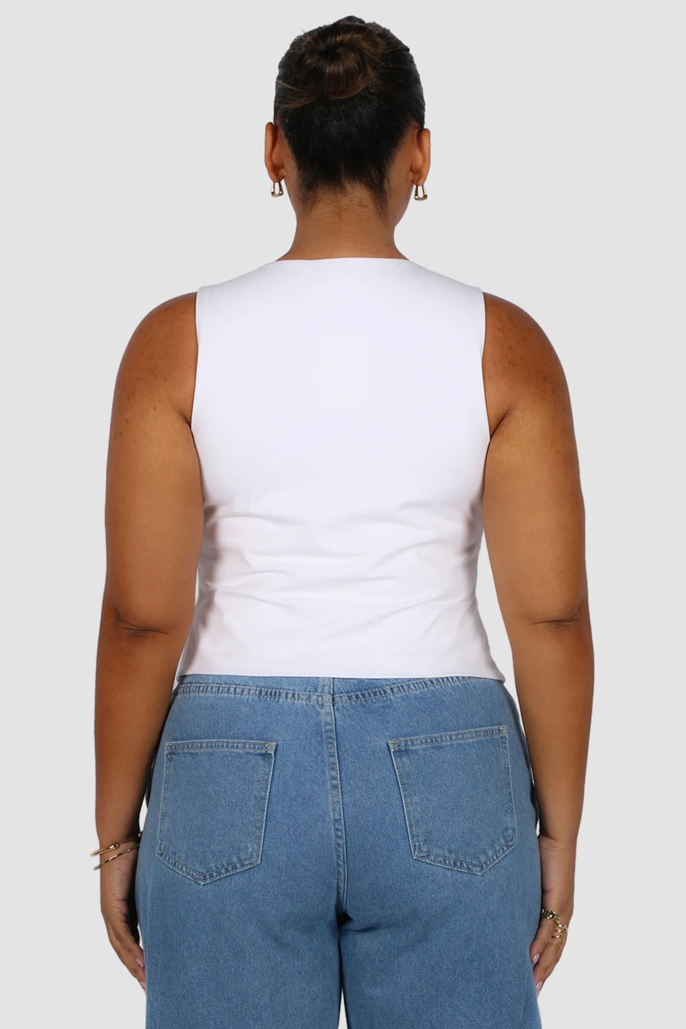 COLT TWIST TOP WHITE sold by FAYT The Label product image thumbnail 4