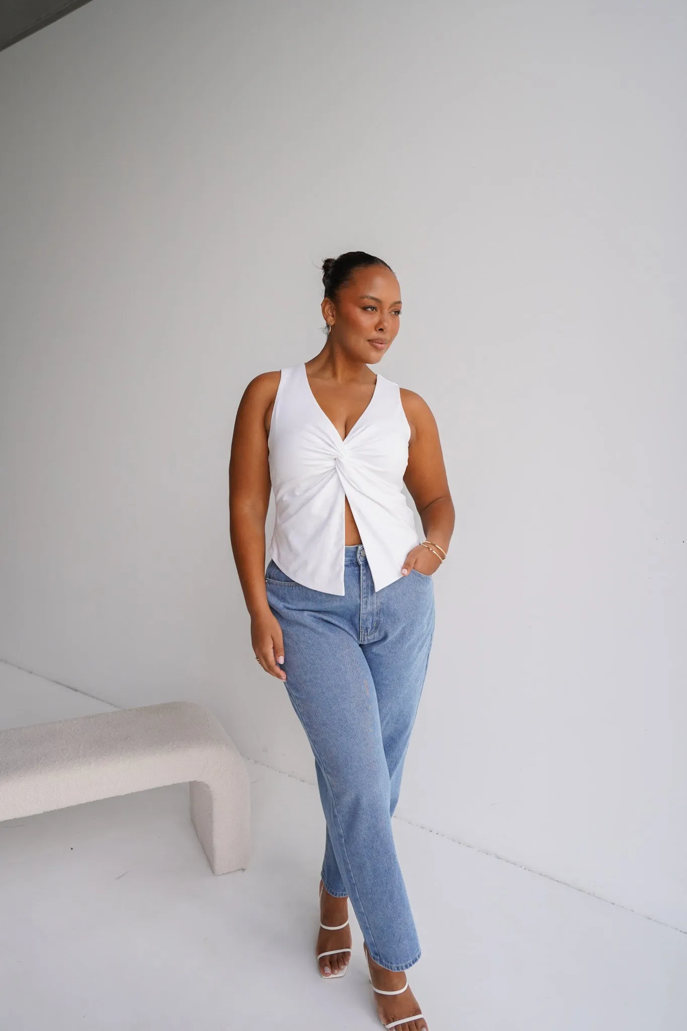 COLT TWIST TOP WHITE sold by FAYT The Label