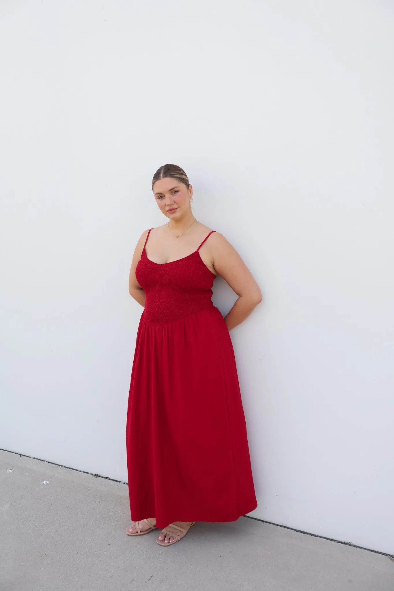 YARA DRESS RED sold by FAYT The Label