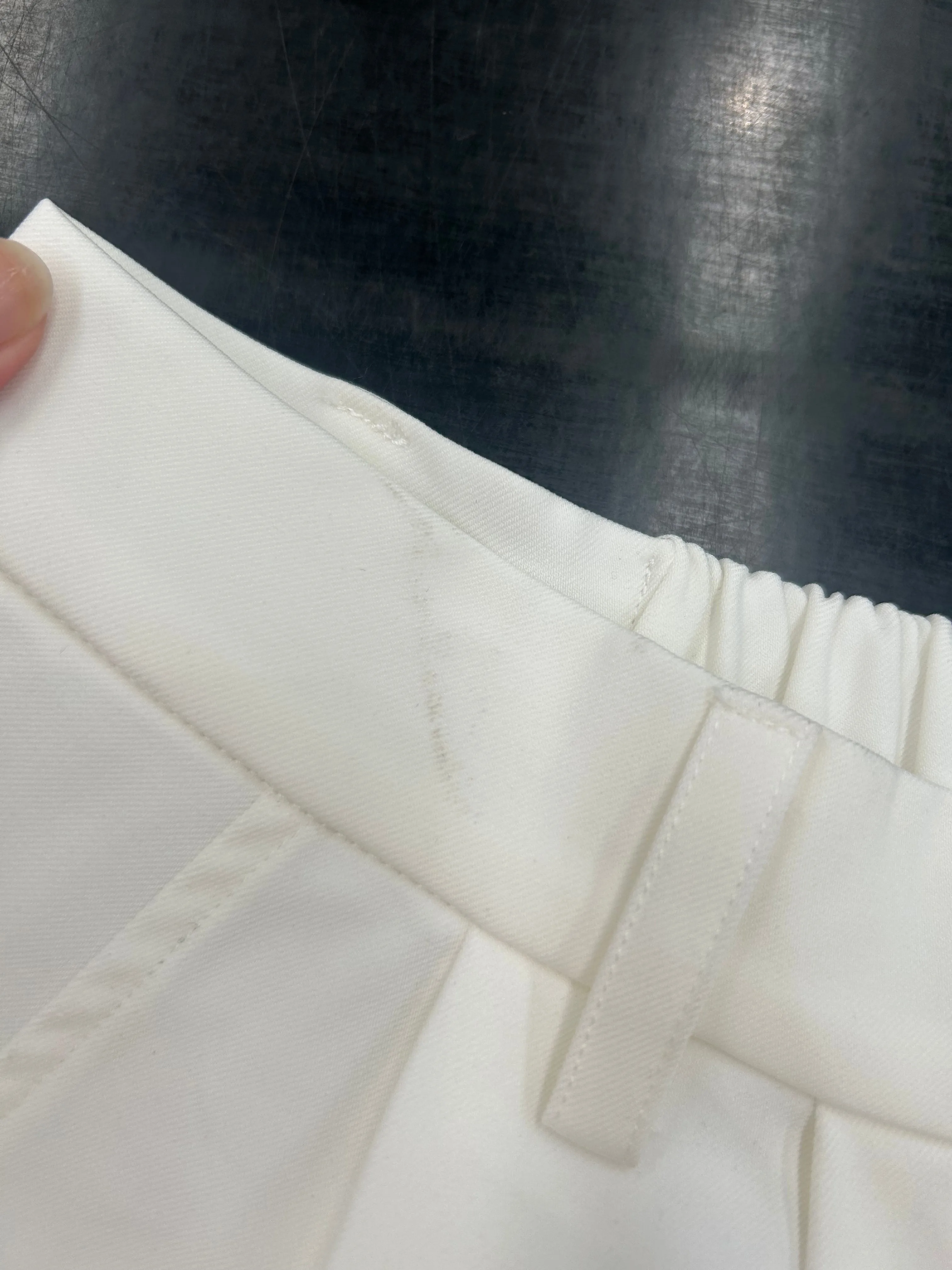 FB SALE - DOWNTOWN WIDE LEG PANT WHITE TALL FIT SIZE 12 (E) sold by FAYT The Label product image thumbnail 2