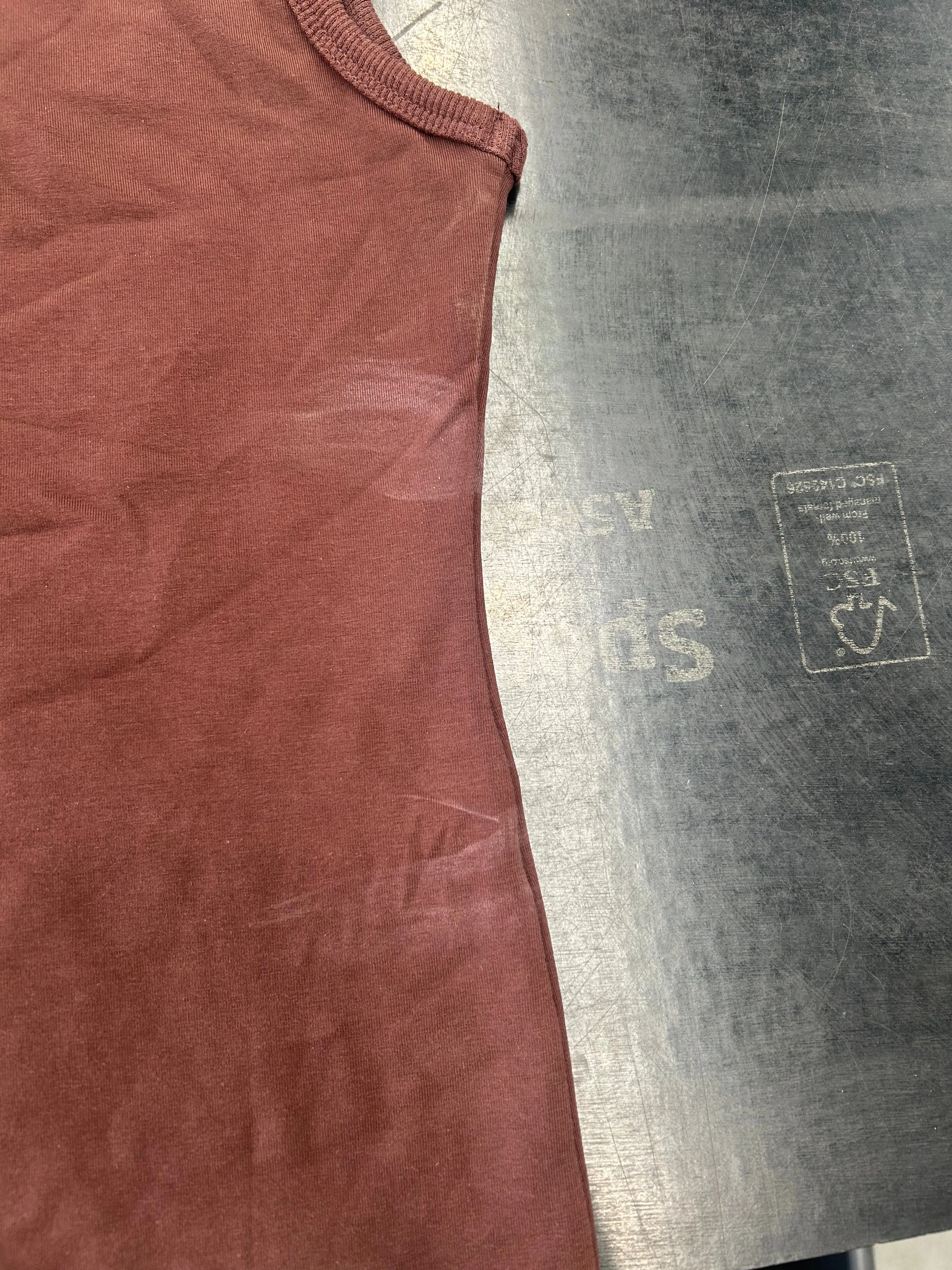 FB SALE - FAYT LOGO TANK CHOCOLATE SIZE 10-12 (B) sold by FAYT The Label product image thumbnail 2