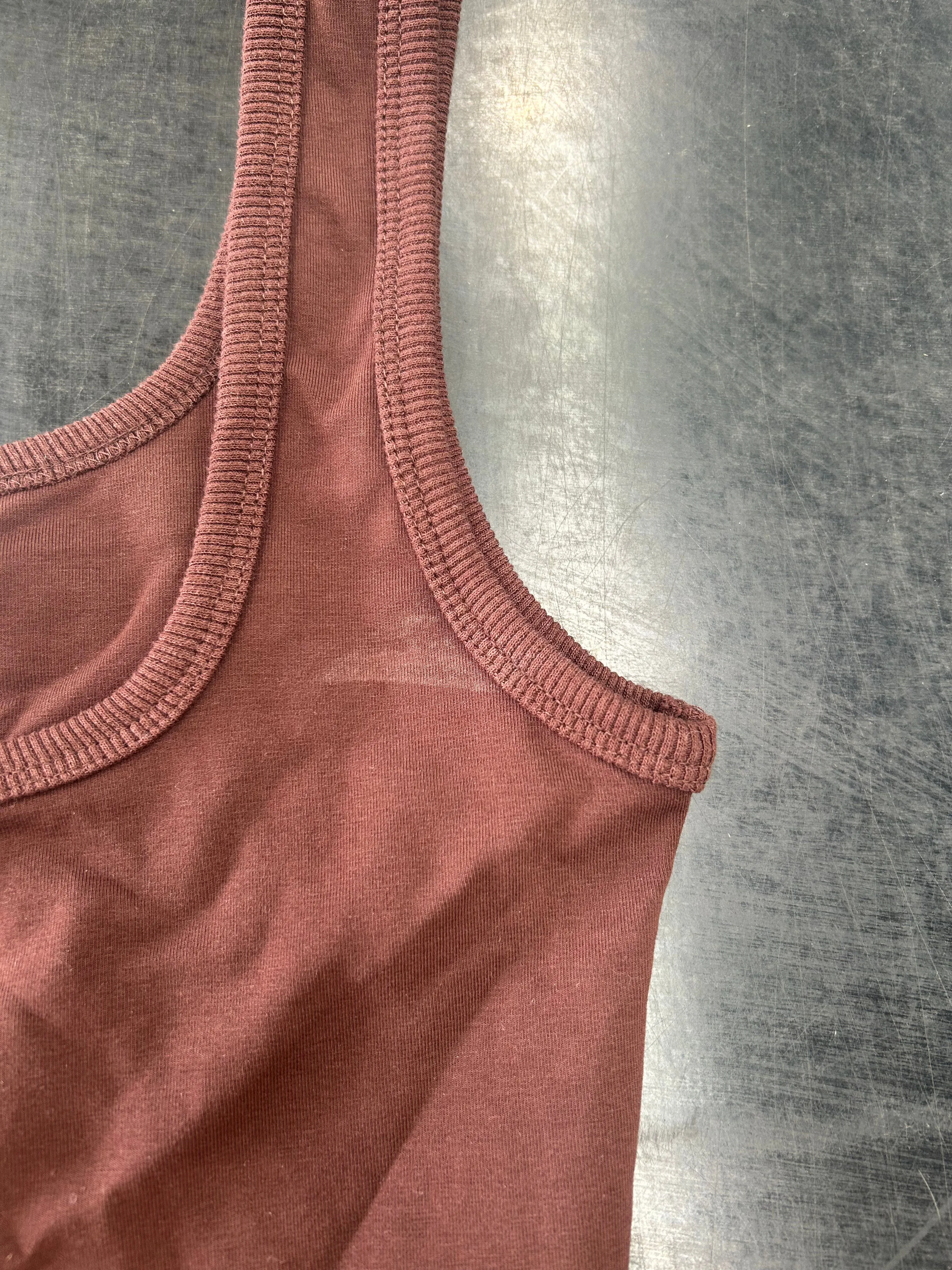 FB SALE - FAYT LOGO TANK CHOCOLATE SIZE 6-8 (A) sold by FAYT The Label product image thumbnail 2