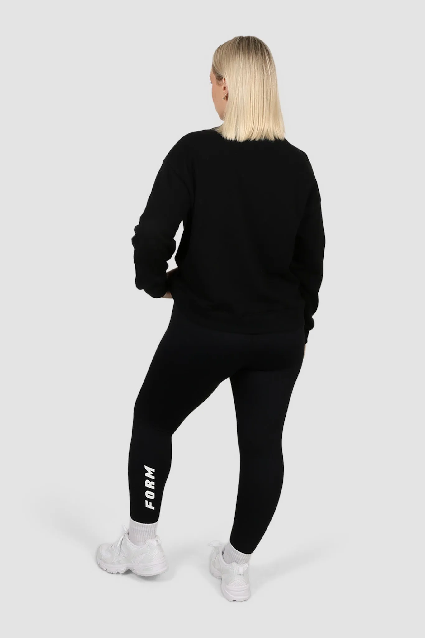 ATHLETICA OVERSIZED CREW BLACK sold by FAYT The Label product image thumbnail 2