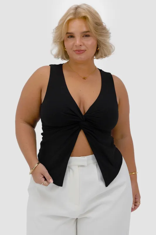 COLT TWIST TOP BLACK sold by FAYT The Label