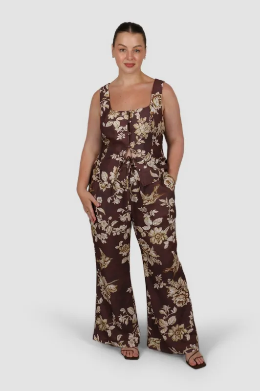 RAYA PANTS GOLDEN MEADOW sold by FAYT The Label