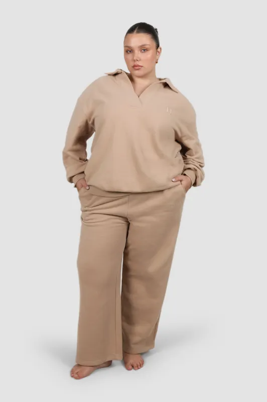 FLARE SWEATPANT NEUTRAL sold by FAYT The Label