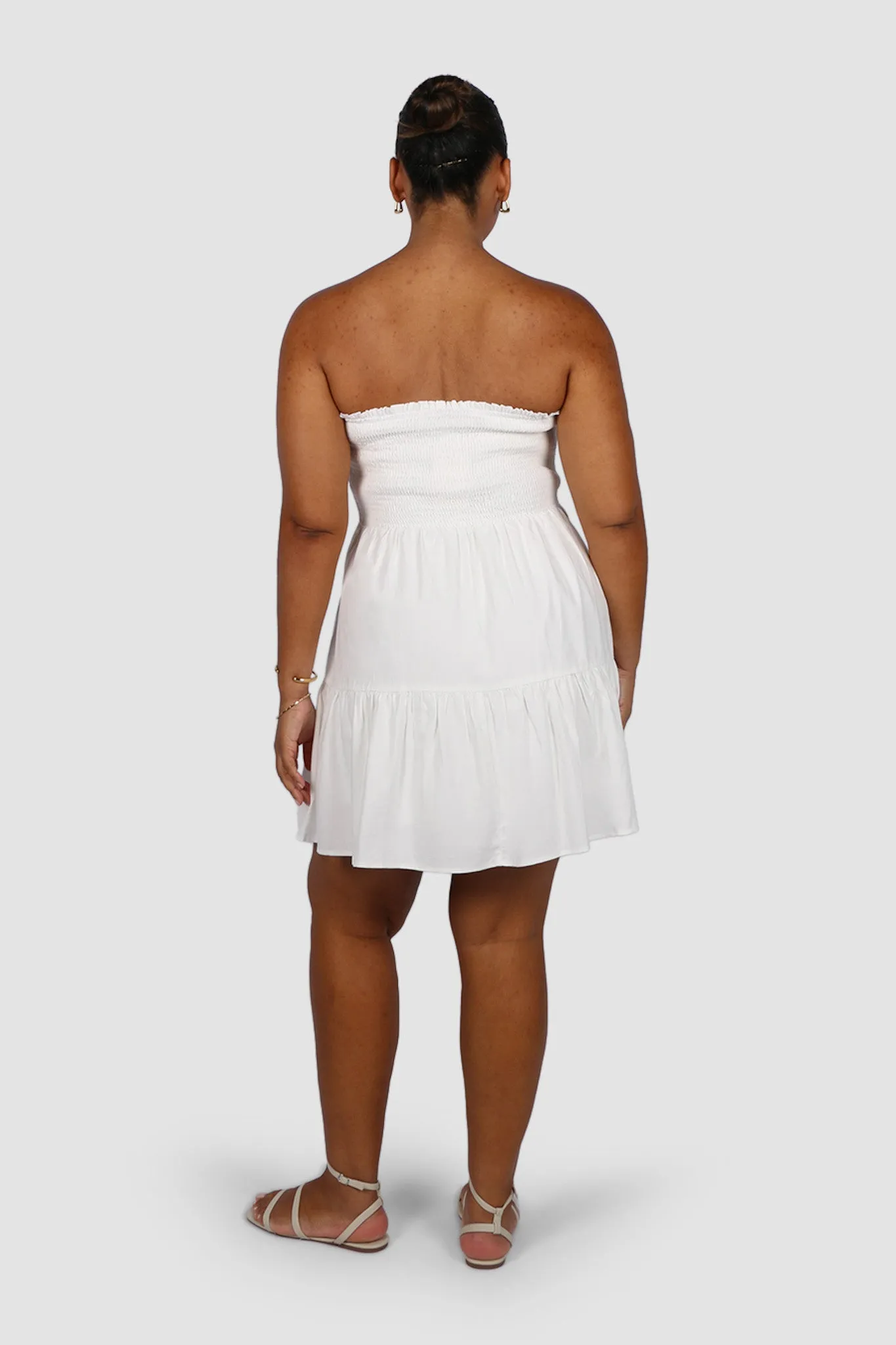 RYLIN DRESS WHITE sold by FAYT The Label product image thumbnail 3