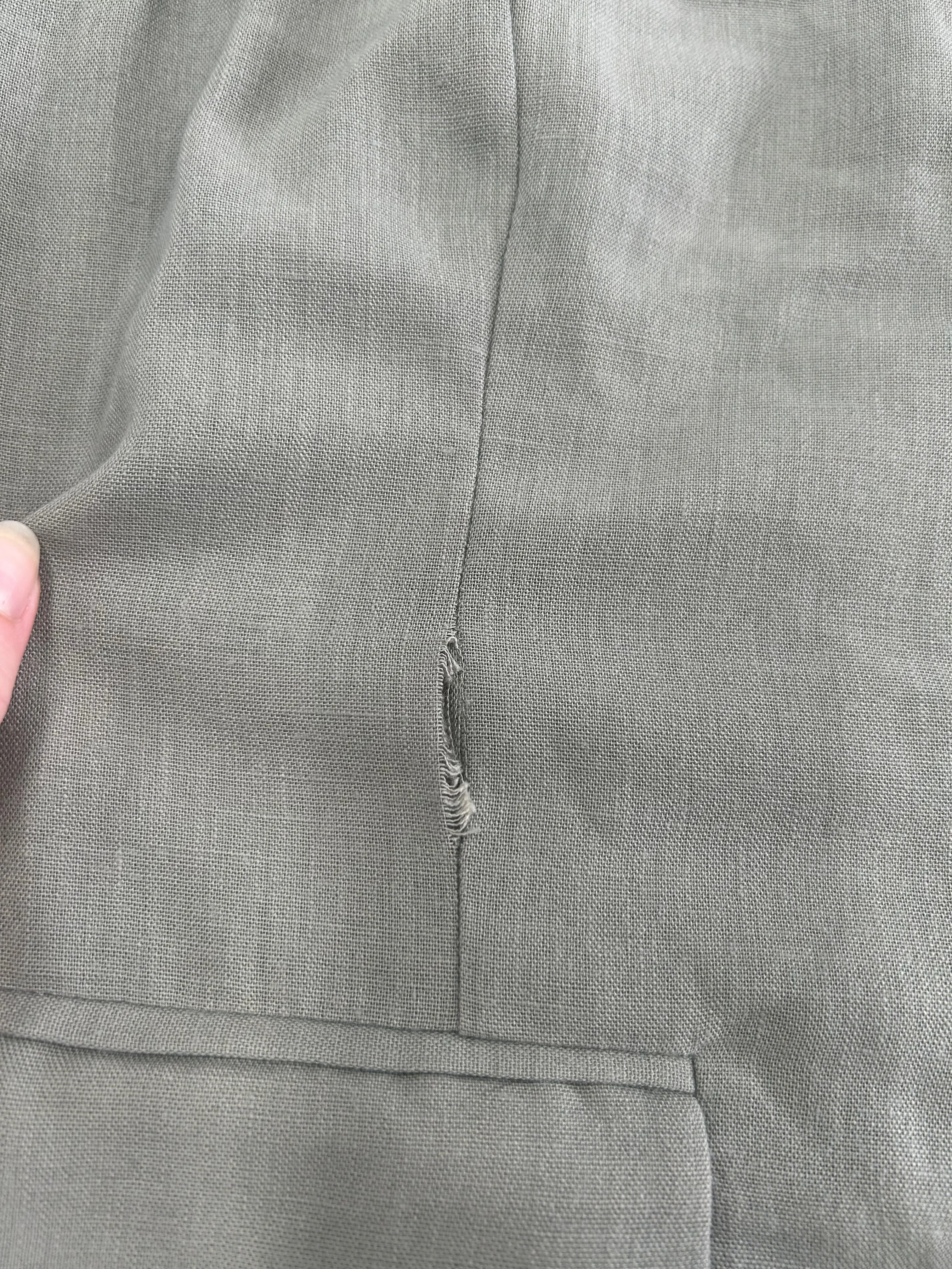 FB SALE - MAVEN BUTTON DRESS KHAKI SIZE 16 (A) sold by FAYT The Label product image thumbnail 2