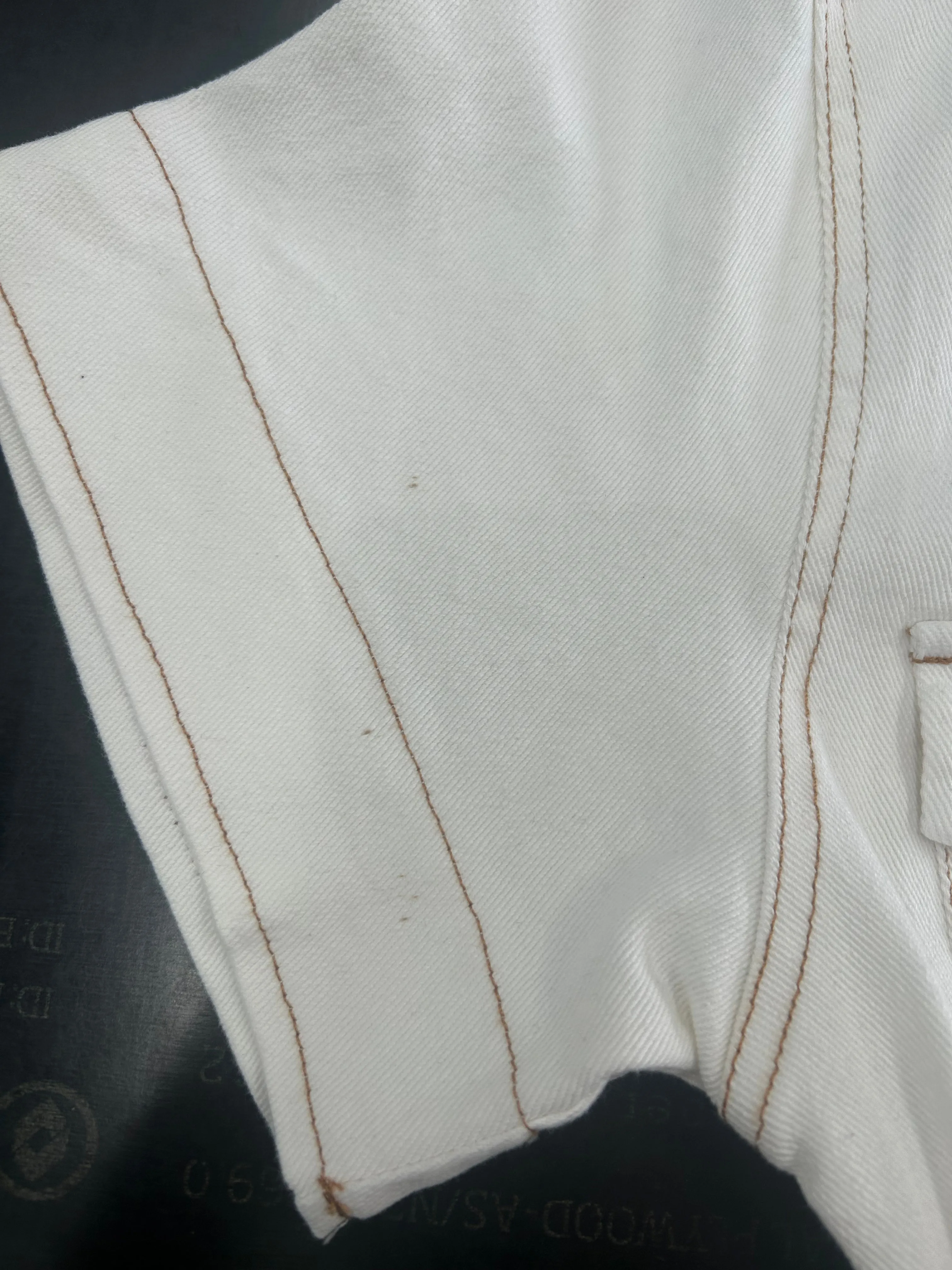 FB SALE - SAVEIRA DENIM DRESS WHITE SIZE 12 (C) sold by FAYT The Label product image thumbnail 2