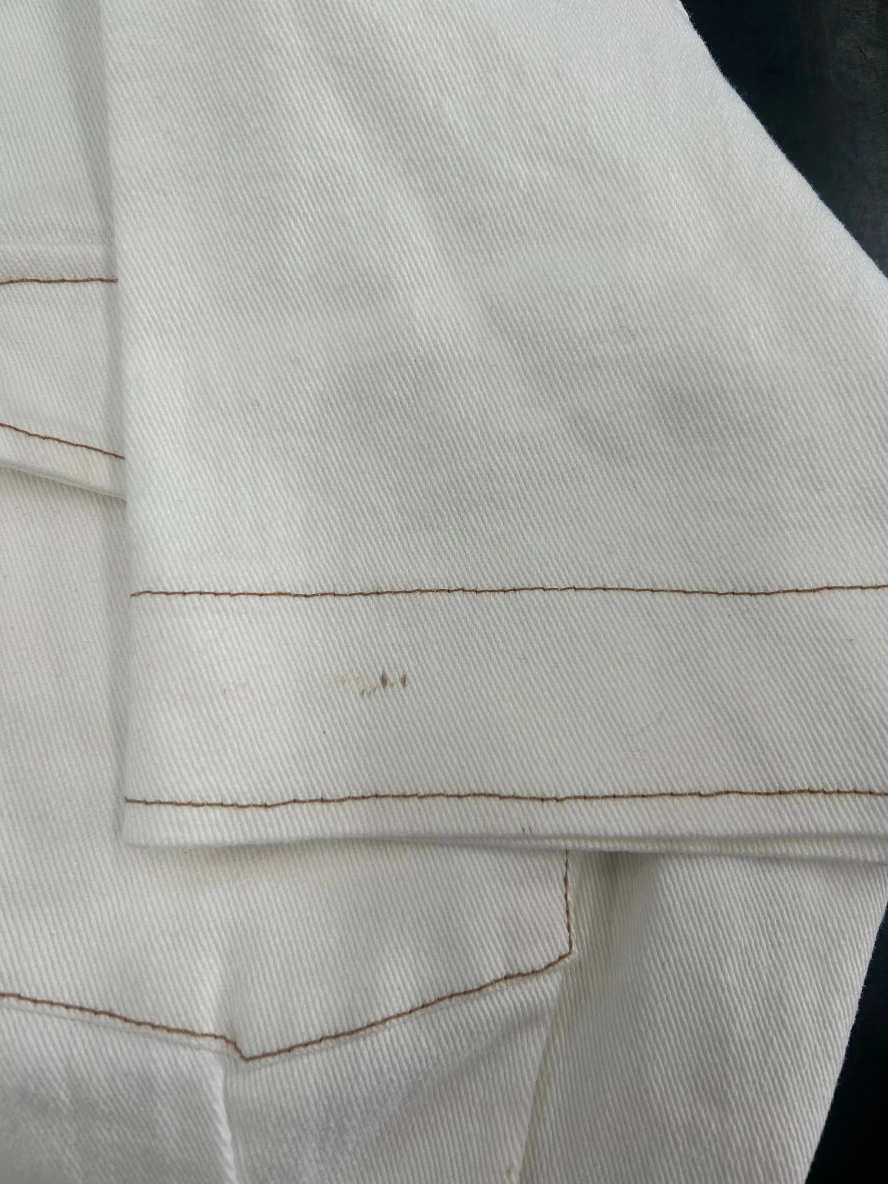 FB SALE - SAVEIRA DENIM DRESS WHITE SIZE 12 (C) sold by FAYT The Label product image thumbnail 3