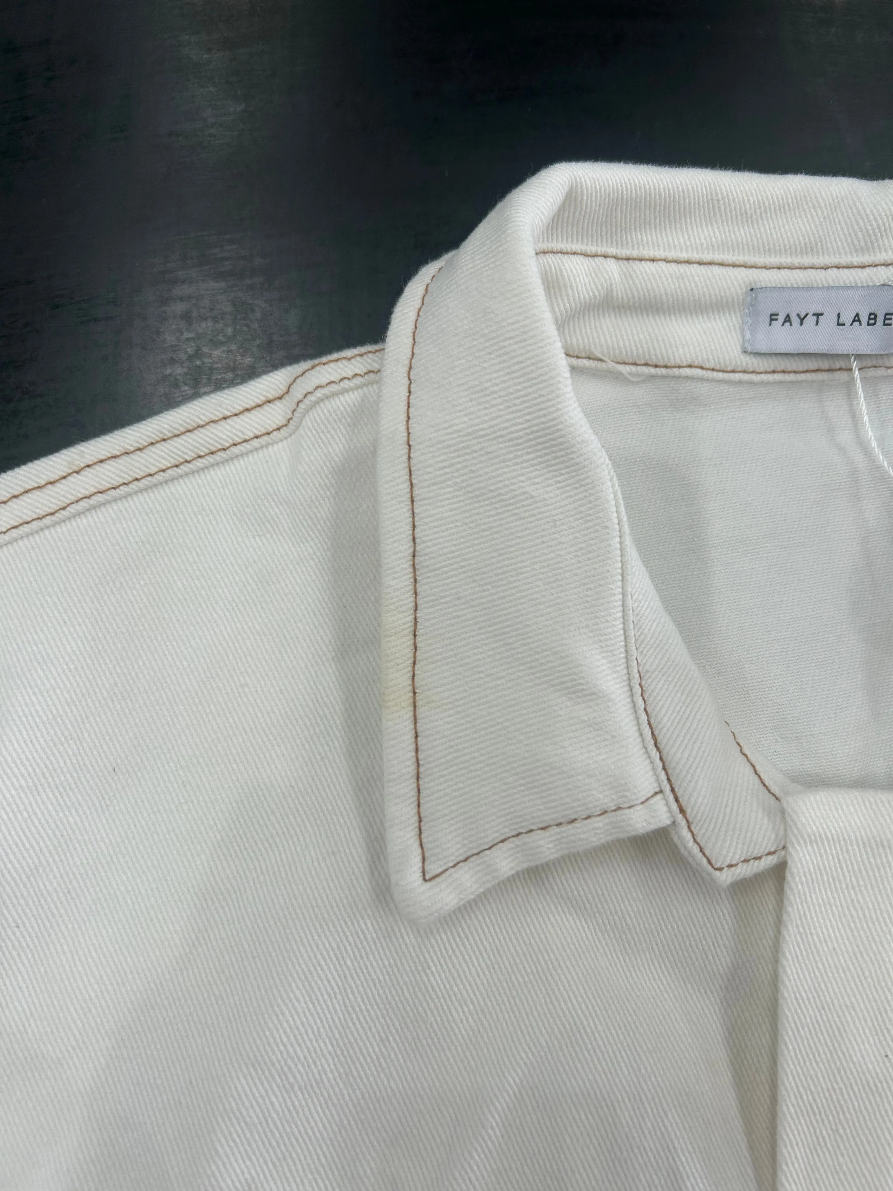 FB SALE - SAVEIRA DENIM DRESS WHITE SIZE 22 (A) sold by FAYT The Label product image thumbnail 2