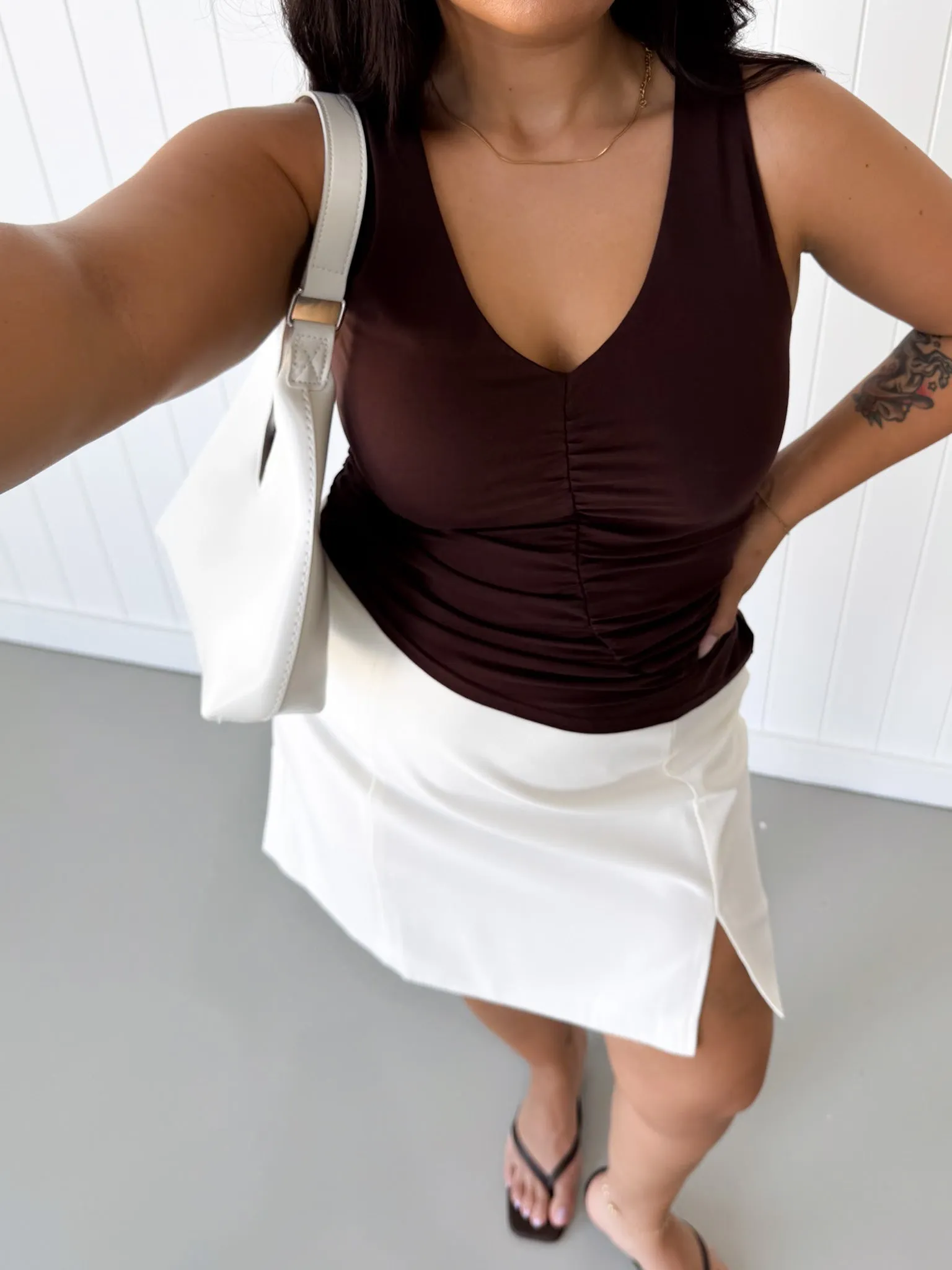 ZIRA TOP CHOC sold by FAYT The Label