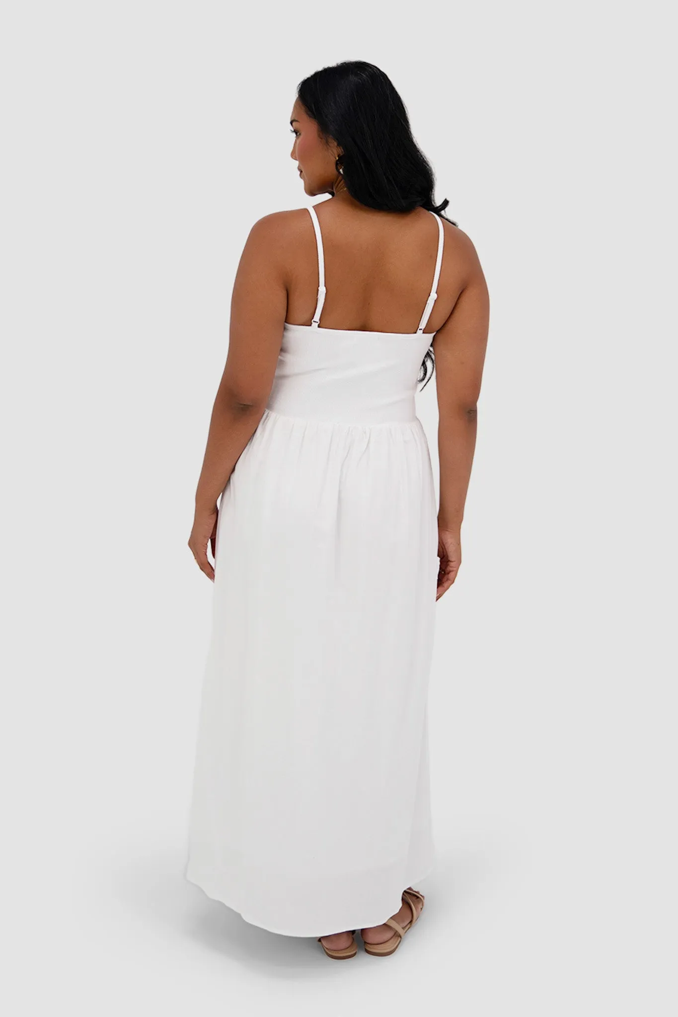 YARA DRESS WHITE sold by FAYT The Label product image thumbnail 3