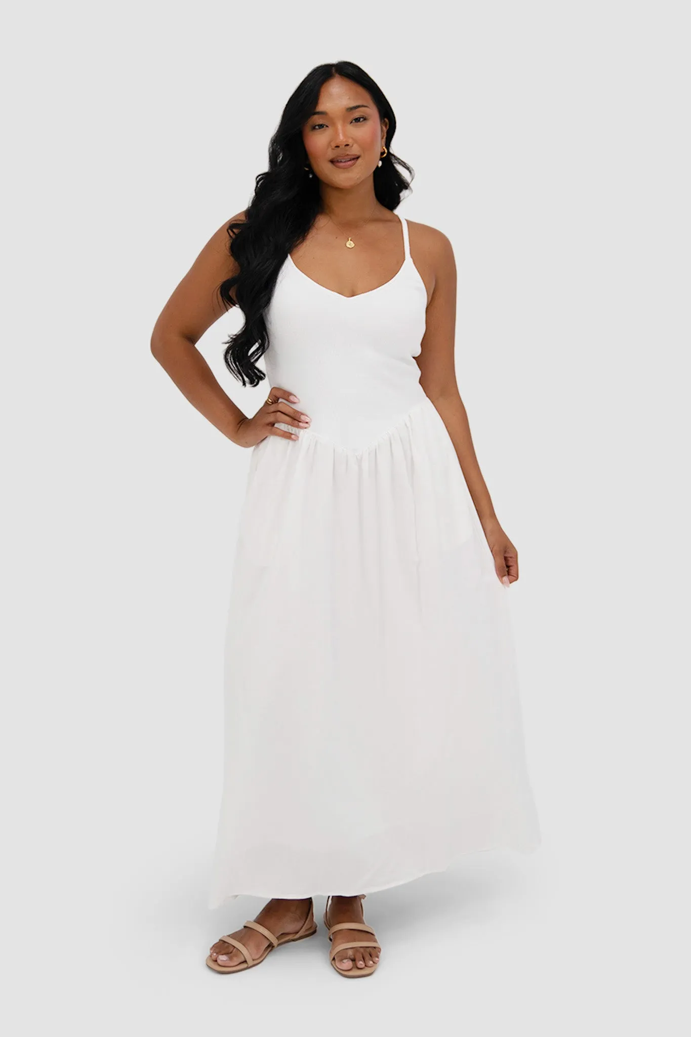 YARA DRESS WHITE sold by FAYT The Label product image thumbnail 4
