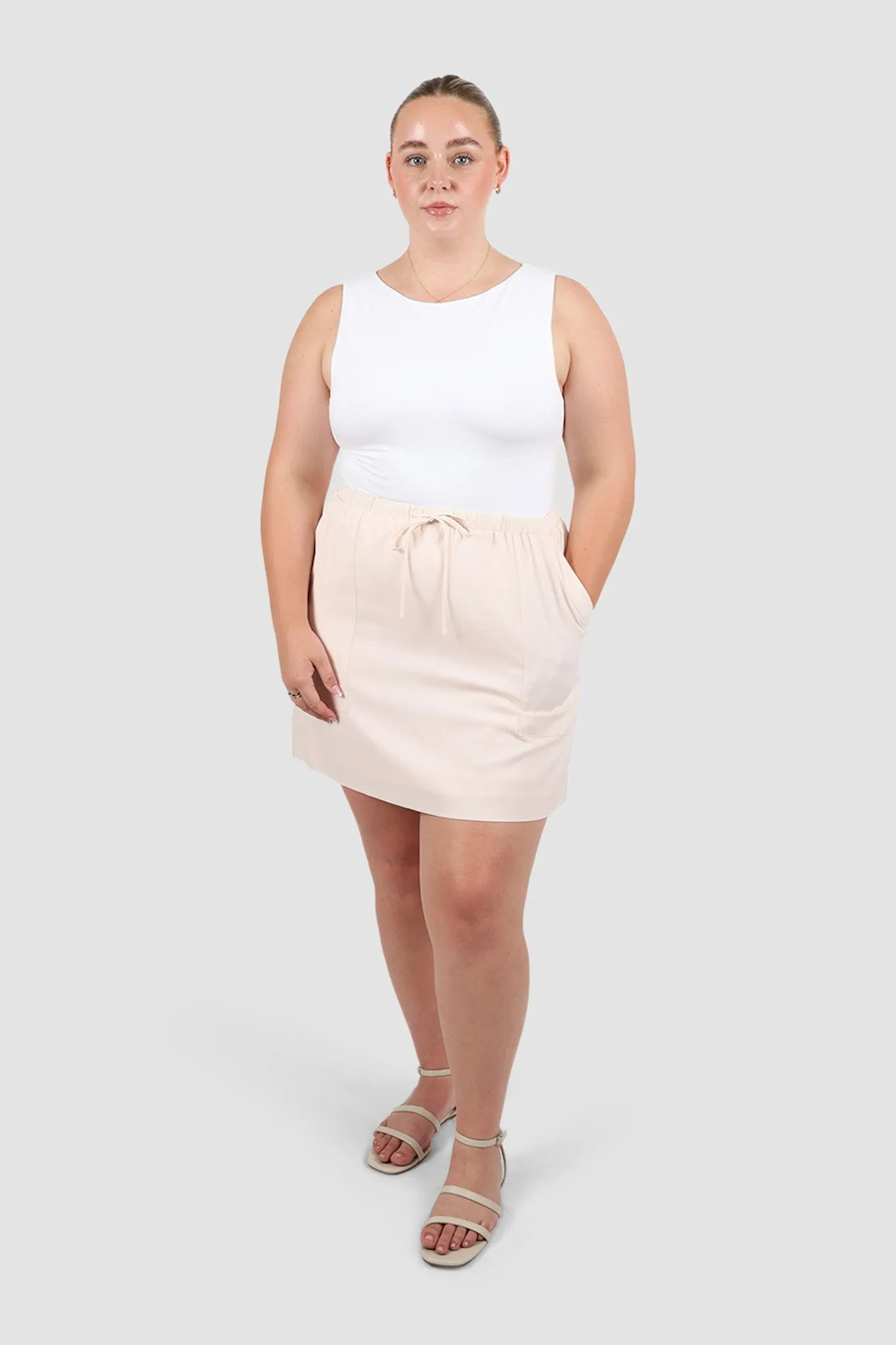 TORIA SKIRT NEUTRAL sold by FAYT The Label product image thumbnail 4