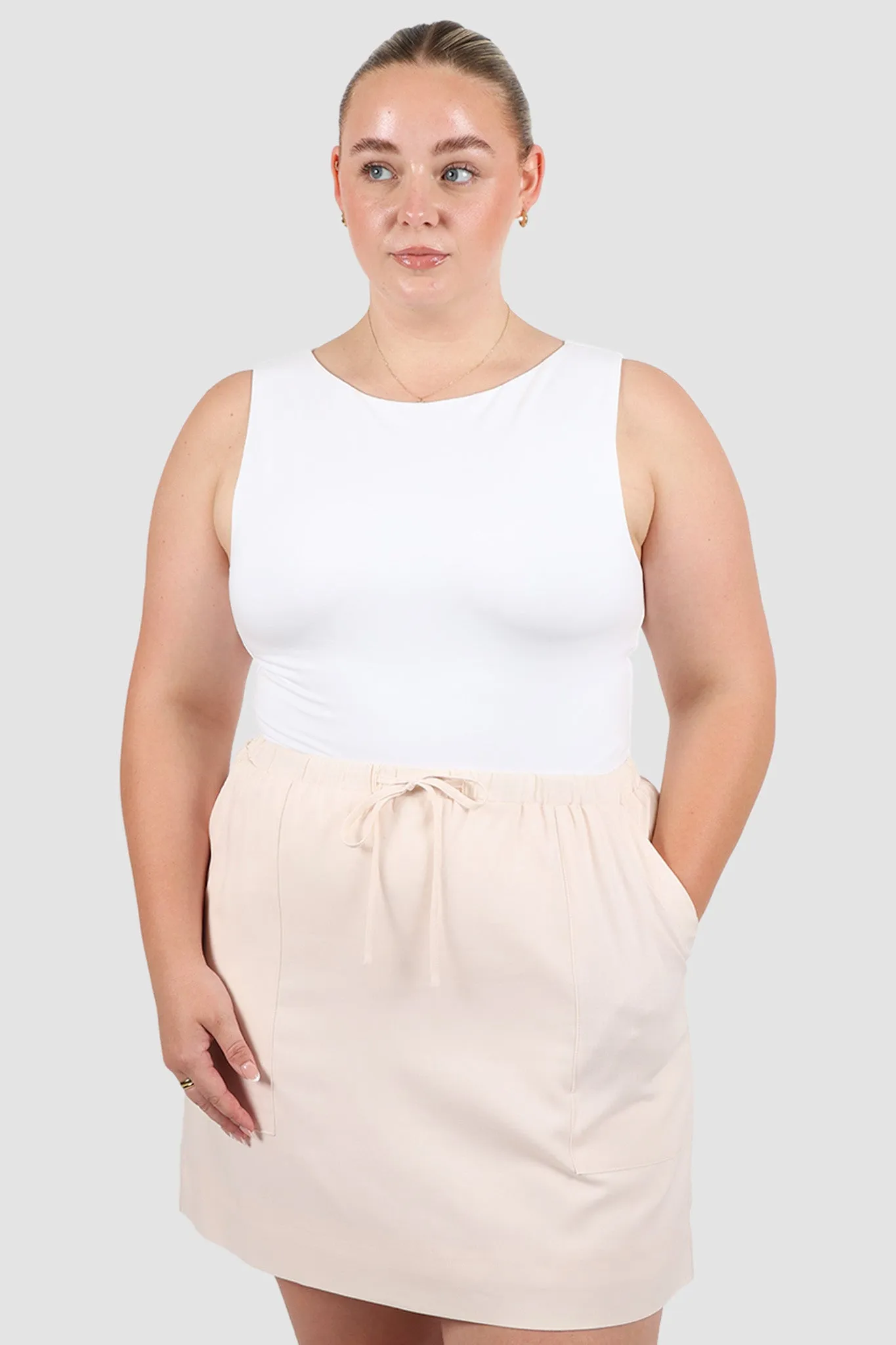 TORIA SKIRT NEUTRAL sold by FAYT The Label product image thumbnail 2