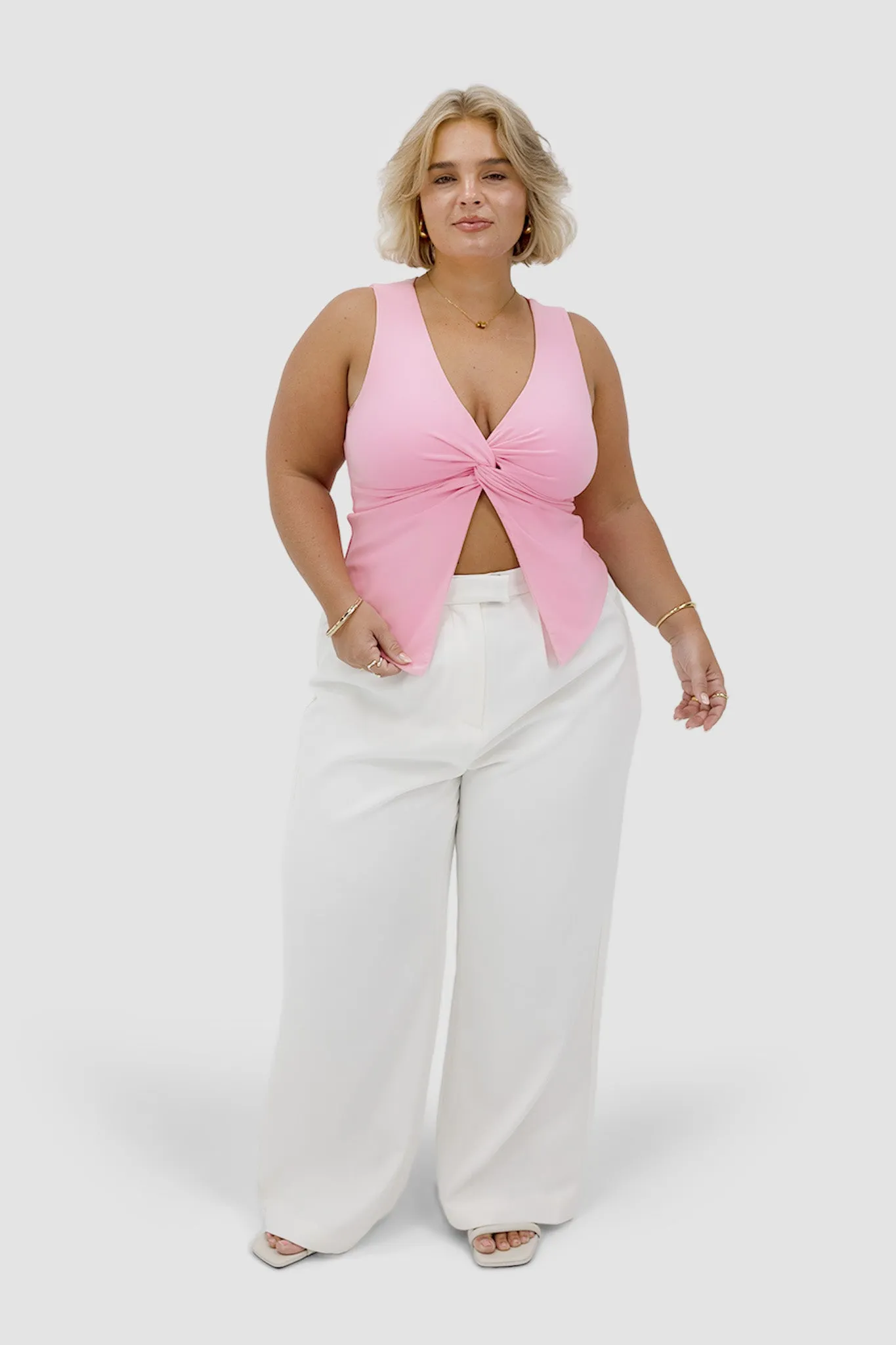 COLT TWIST TOP SOFT PINK sold by FAYT The Label product image thumbnail 2