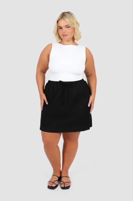 TORIA SKIRT BLACK sold by FAYT The Label