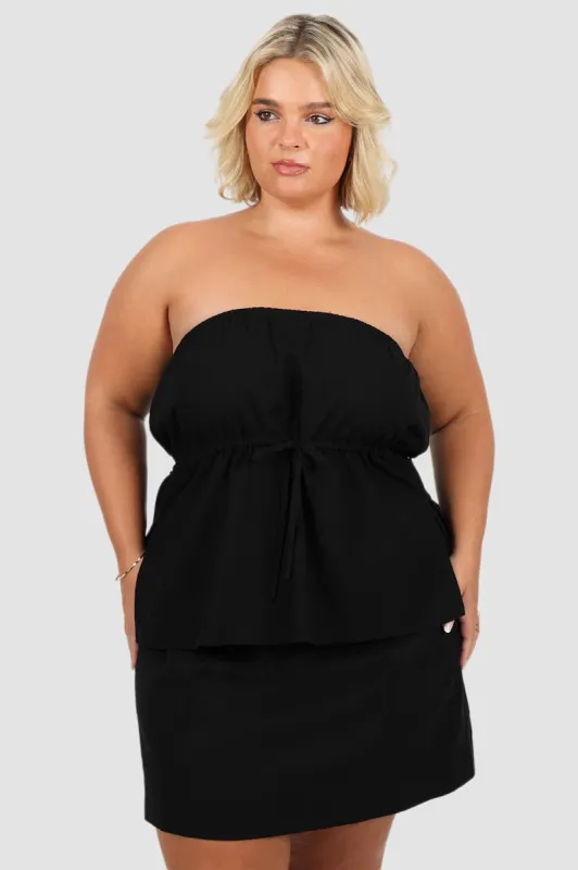 AVANIA TOP BLACK sold by FAYT The Label