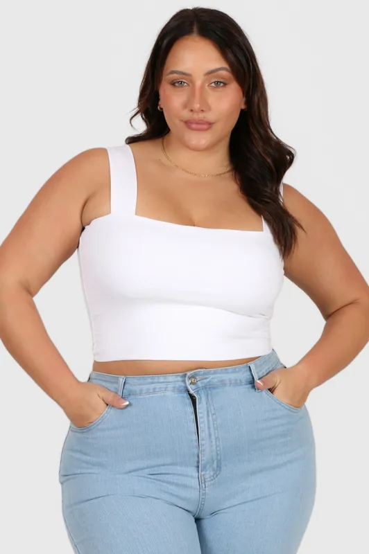FB SALE - ELLIDY TOP WHITE SIZE 14-16 sold by FAYT The Label
