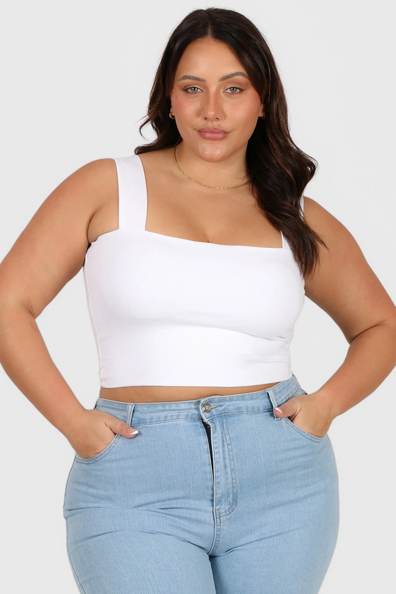 FB SALE - ELLIDY TOP WHITE SIZE 14-16 sold by FAYT The Label