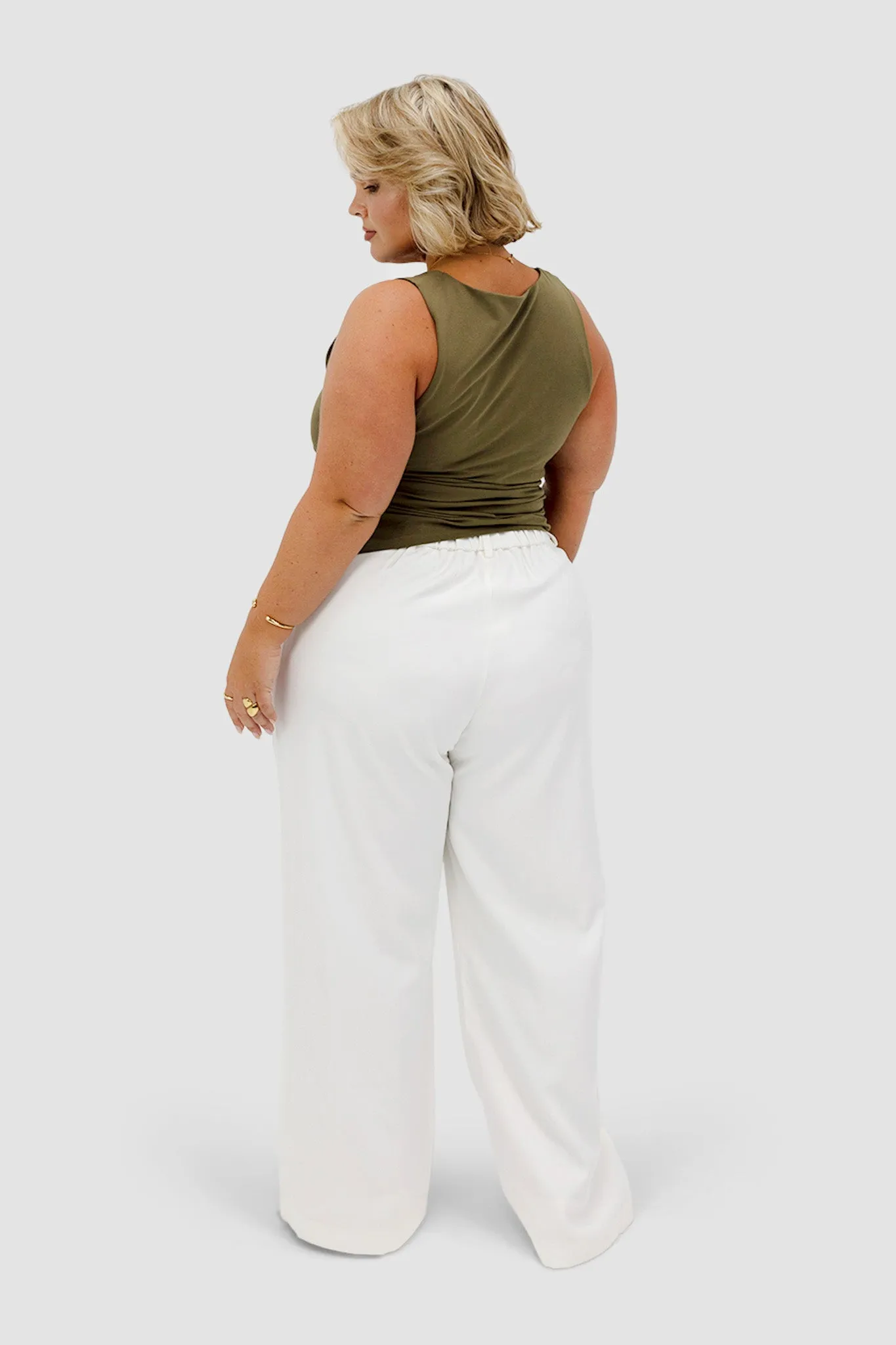 ZIRA TOP OLIVE sold by FAYT The Label product image thumbnail 5