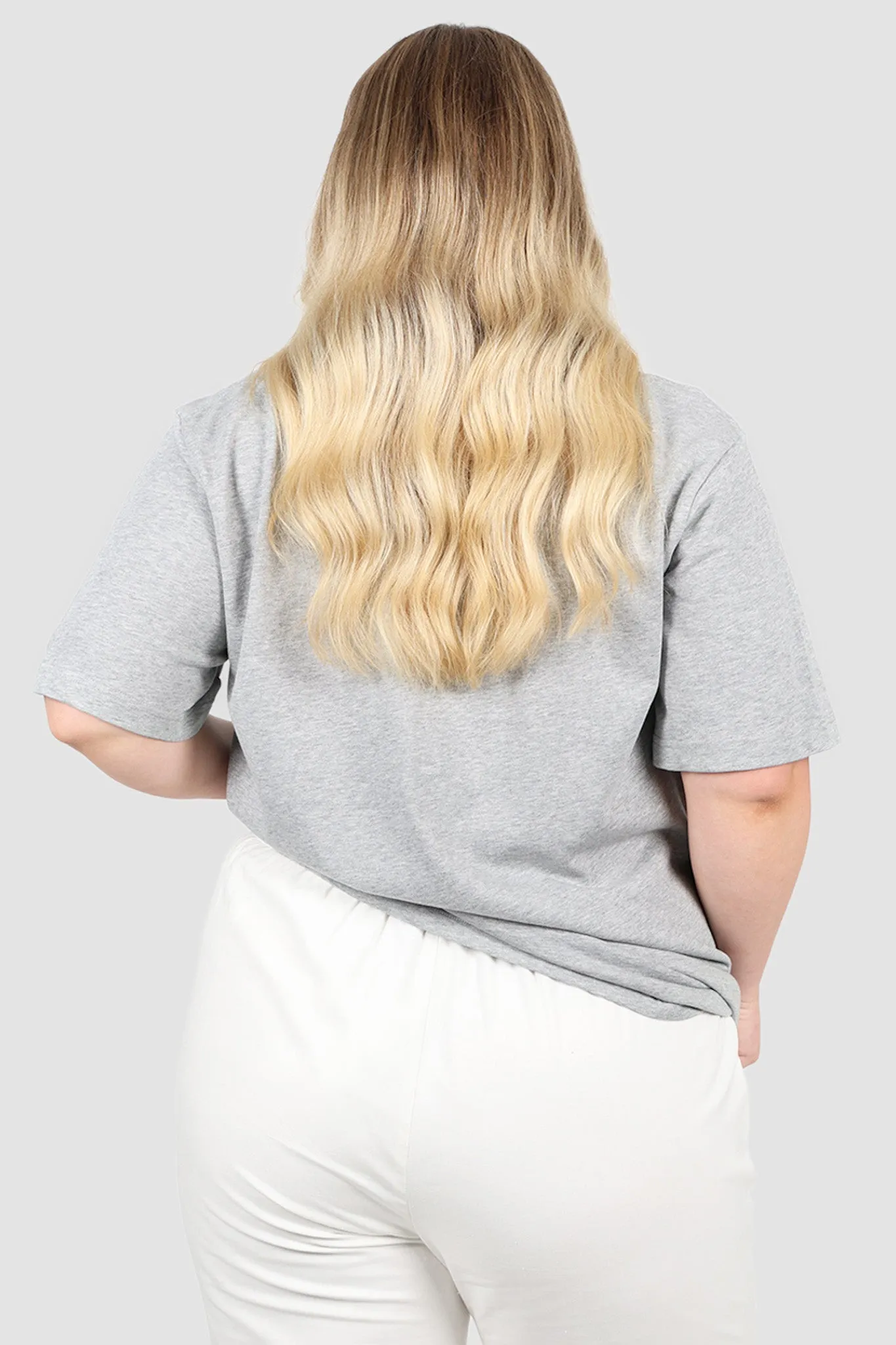 SIGNATURE TEE GREY MARLE sold by FAYT The Label product image thumbnail 4