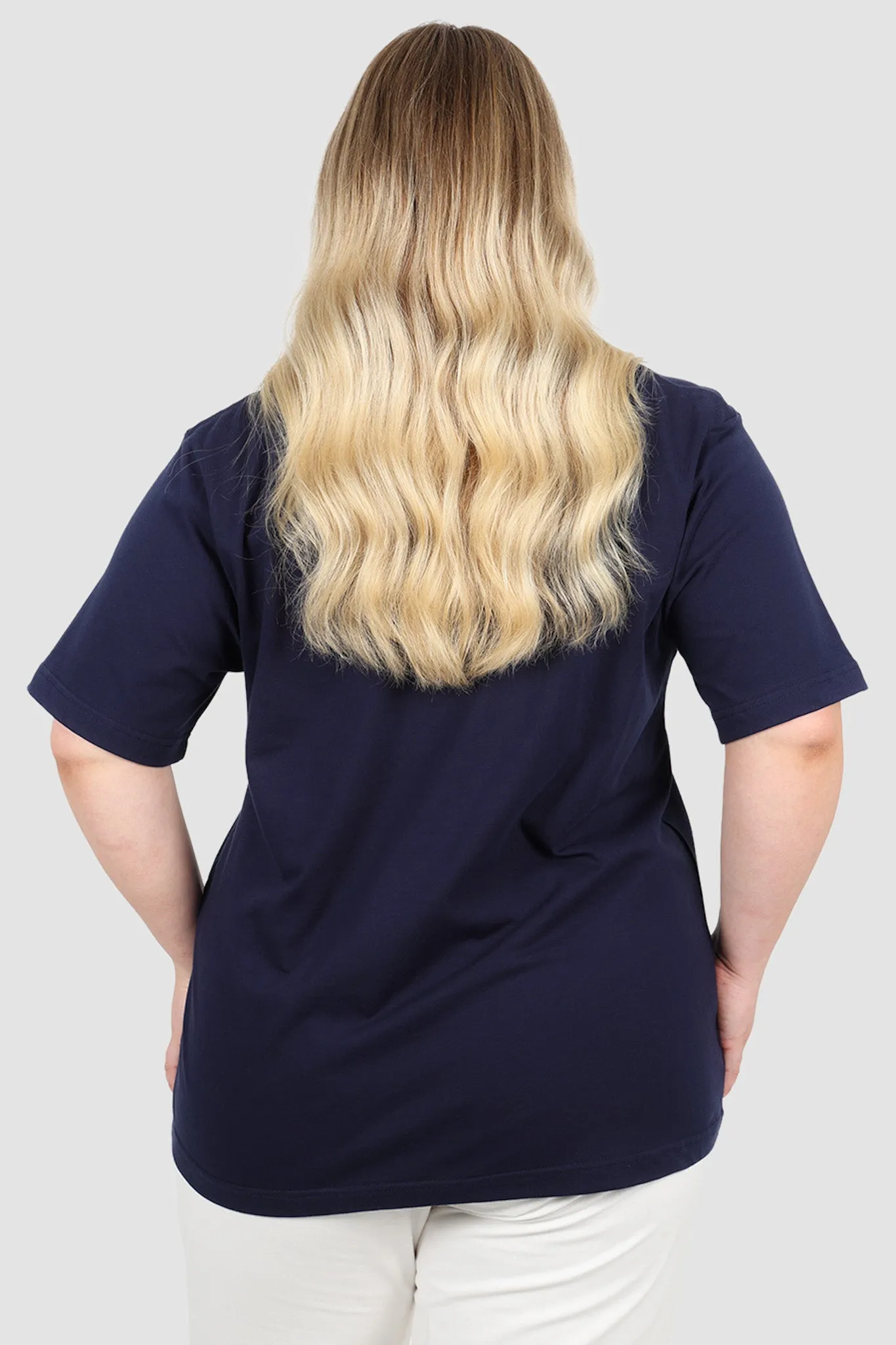 SIGNATURE TEE NAVY sold by FAYT The Label product image thumbnail 3