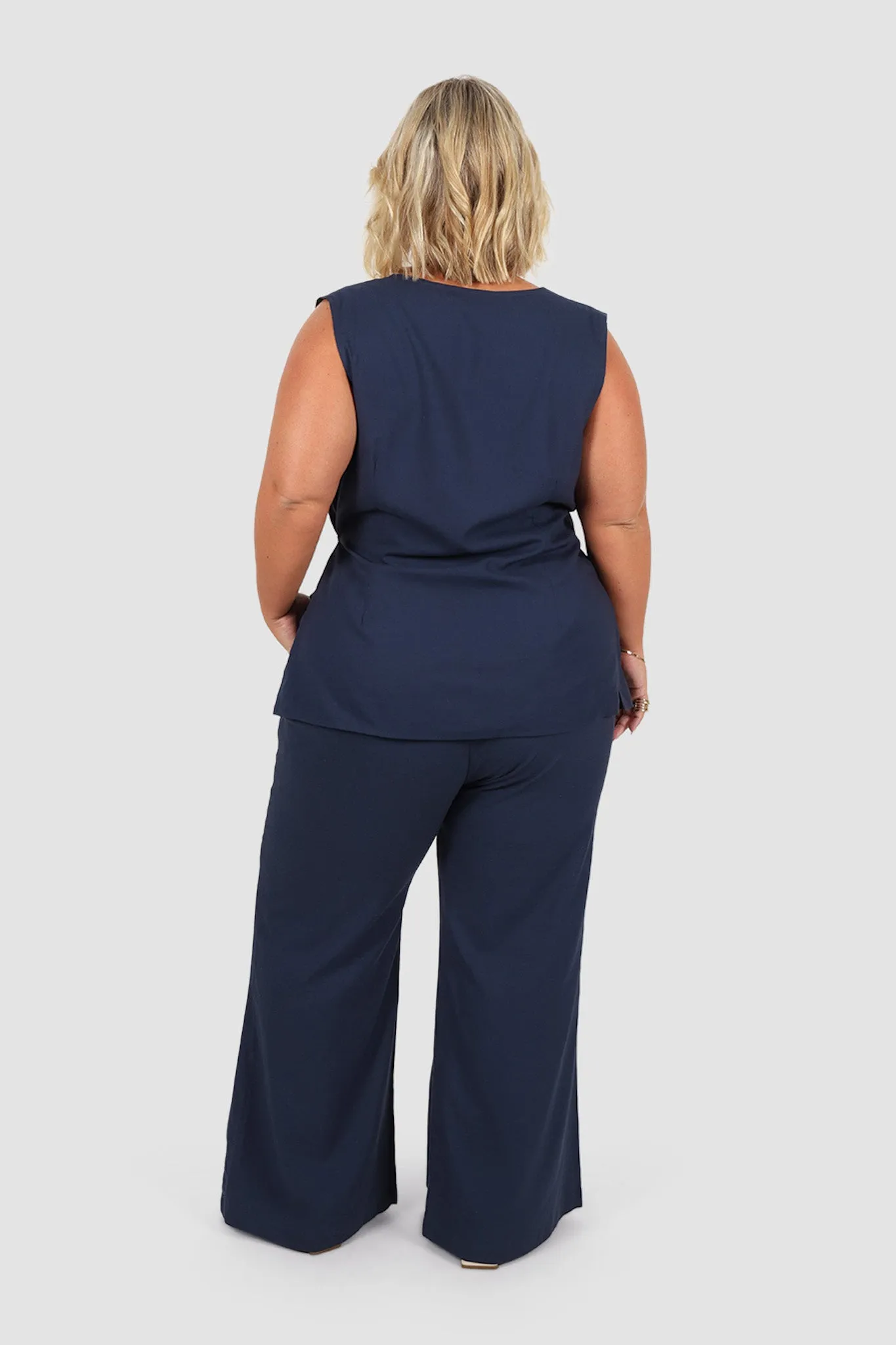 RAYA PANTS NAVY sold by FAYT The Label product image thumbnail 2