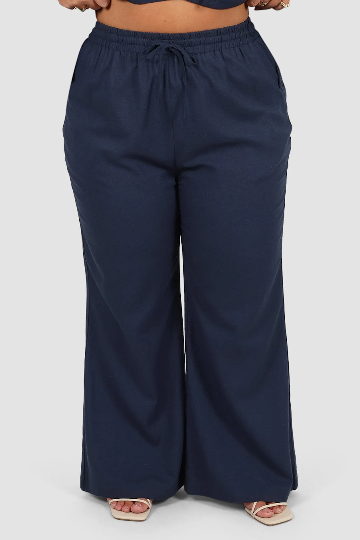RAYA PANTS NAVY sold by FAYT The Label product image thumbnail 4