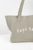 FAYT TOTE BAG KHAKI LARGE sold by FAYT The Label