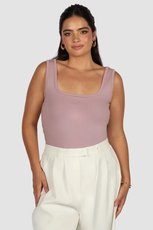 FAYT LOGO TANK DUSTY PINK sold by FAYT The Label