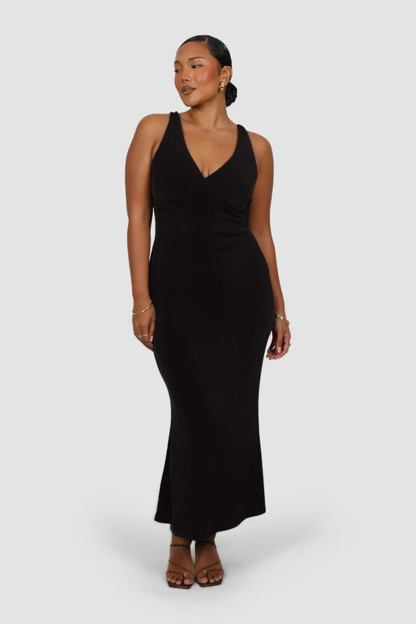 NATALIA DRESS BLACK sold by FAYT The Label product image thumbnail 4