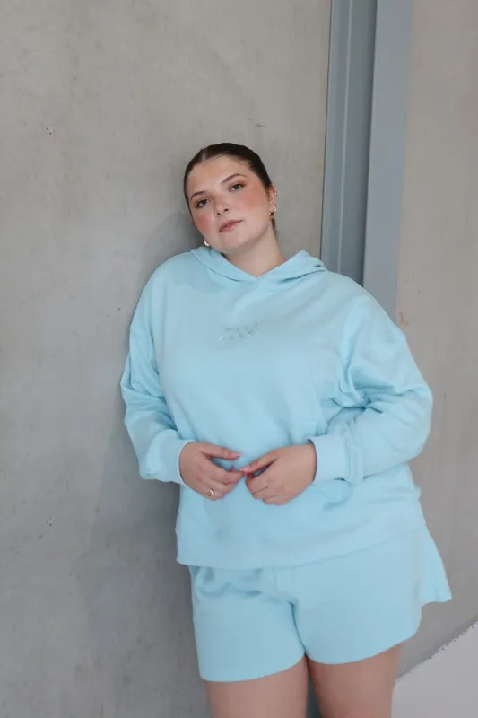 FAYT LOGO HOODIE BLUE sold by FAYT The Label