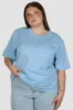 SIGNATURE LOGO TEE BLUE sold by FAYT The Label