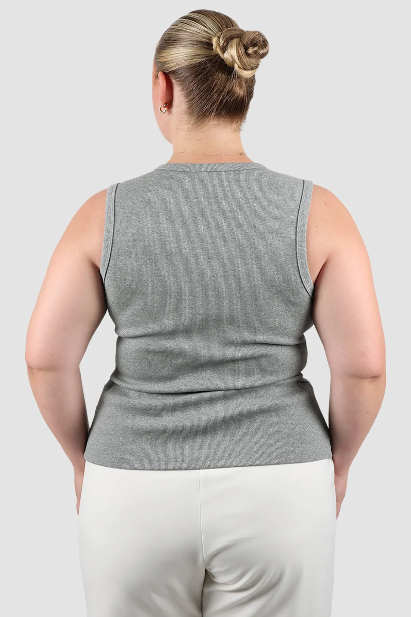 ROLLA TOP GREY MARLE sold by FAYT The Label product image thumbnail 2