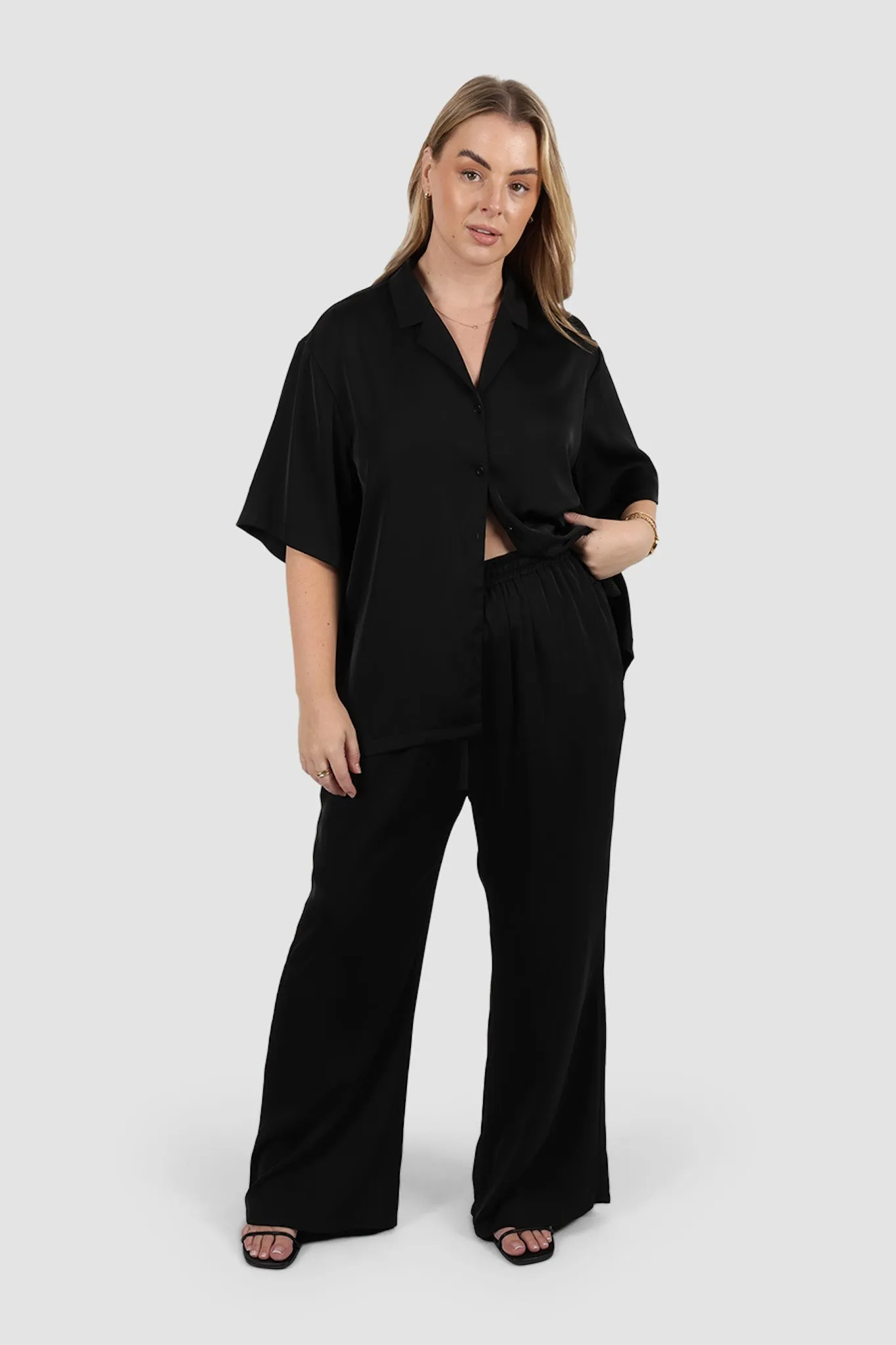 RUNE PANTS BLACK sold by FAYT The Label