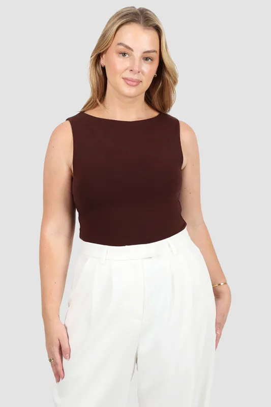 SAMPLE - NOLA TOP CHOCOLATE sold by FAYT The Label