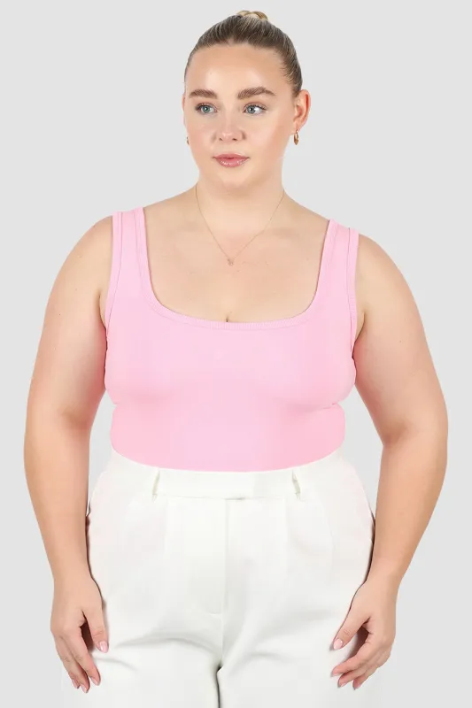 FAYT LOGO TANK SOFT PINK sold by FAYT The Label