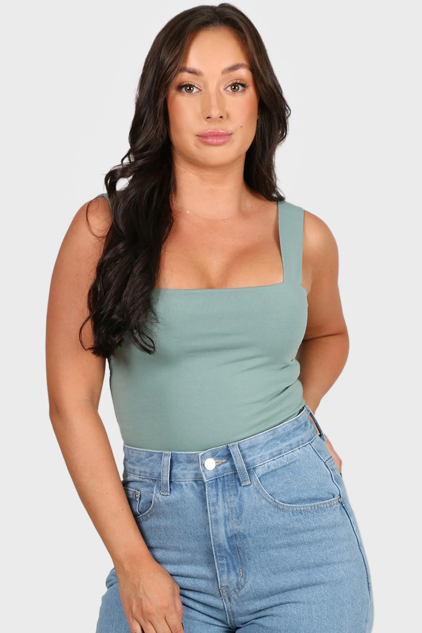 QUINN TOP SOFT GREEN sold by FAYT The Label product image thumbnail 3