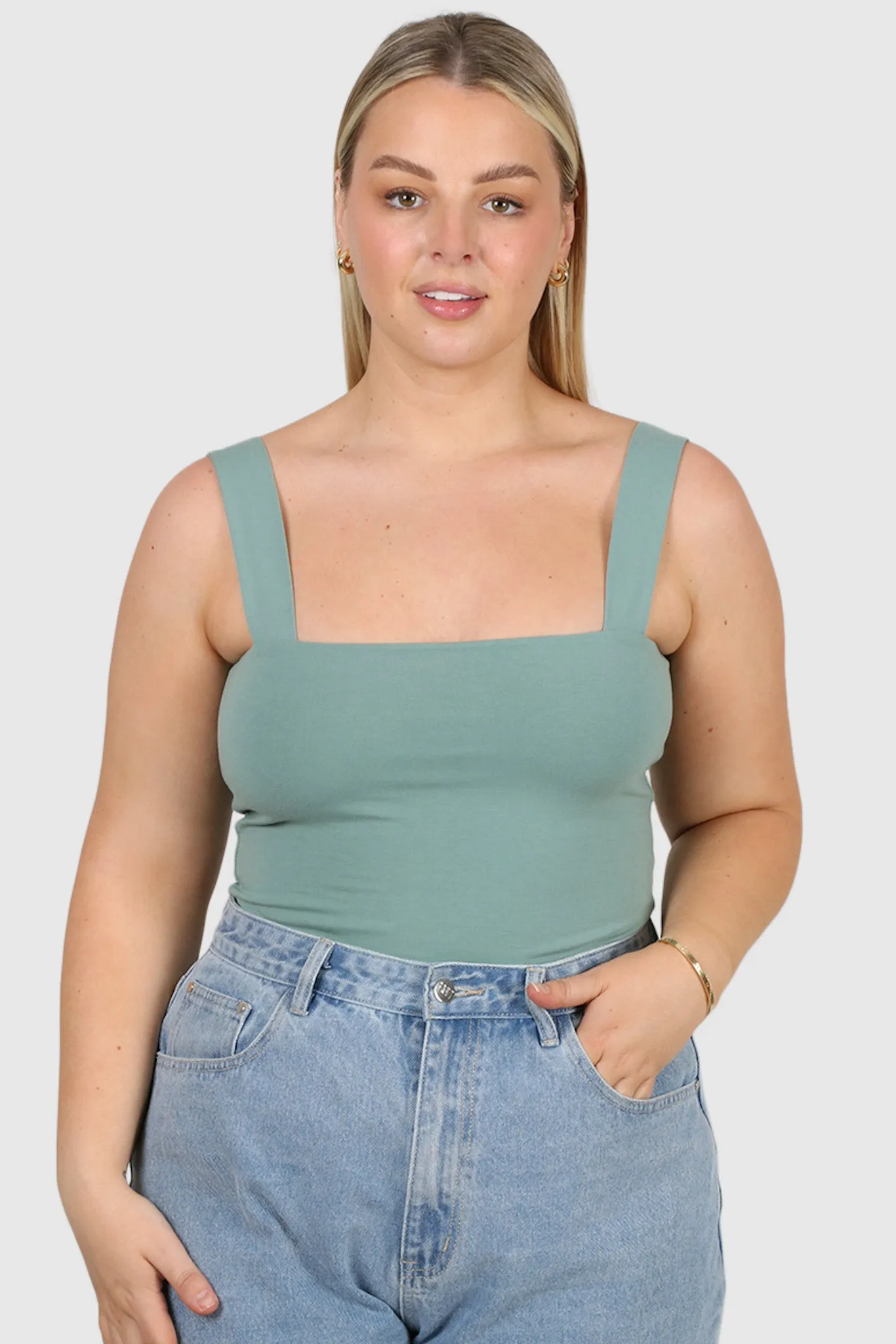 QUINN TOP SOFT GREEN sold by FAYT The Label product image thumbnail 5