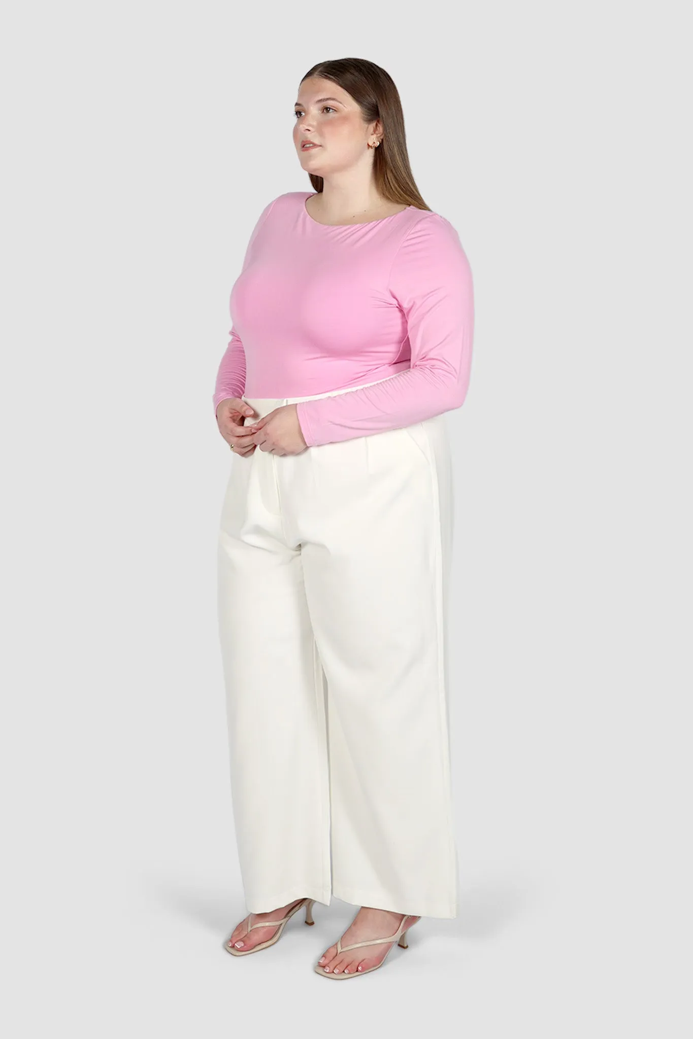 ULTRASOFT ORLA L/S TOP PINK sold by FAYT The Label product image thumbnail 4