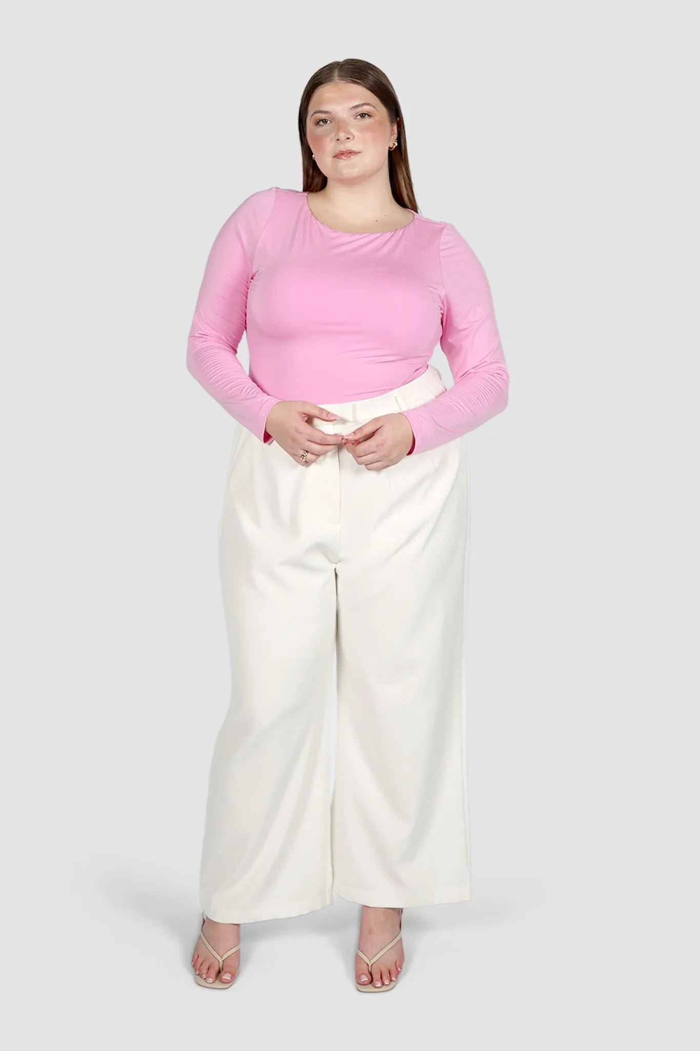 ULTRASOFT ORLA L/S TOP PINK sold by FAYT The Label product image thumbnail 2