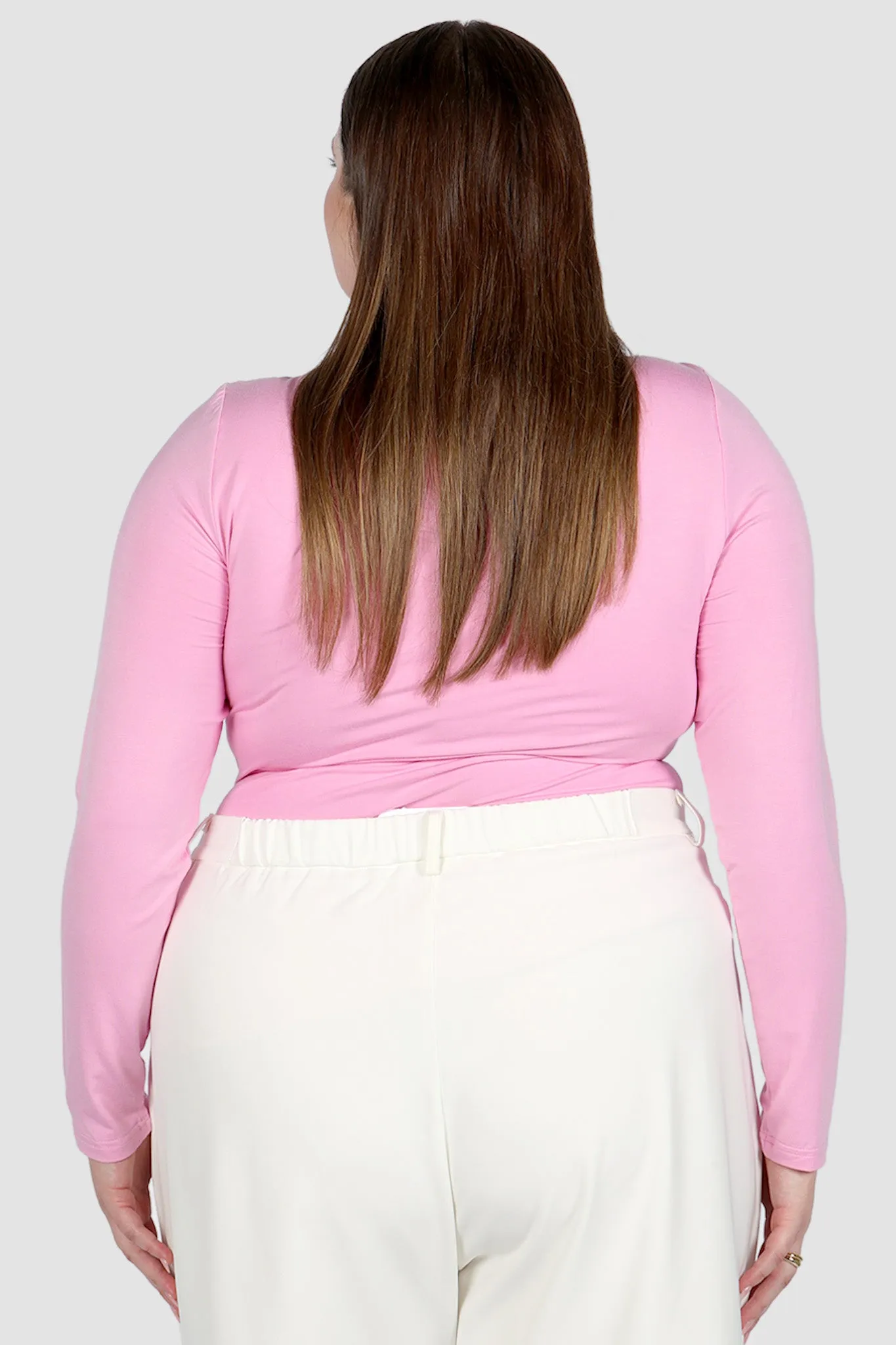 ULTRASOFT ORLA L/S TOP PINK sold by FAYT The Label product image thumbnail 3