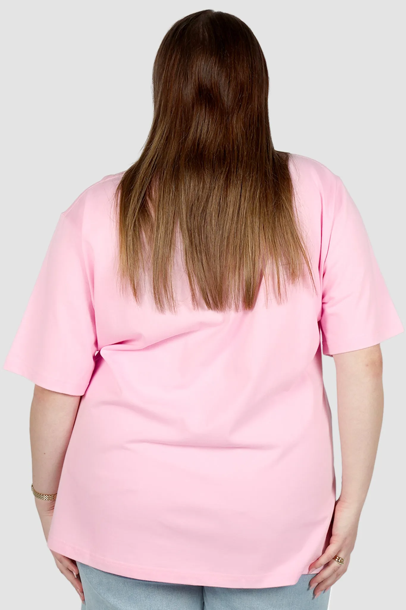 SIGNATURE LOGO TEE PINK sold by FAYT The Label product image thumbnail 3