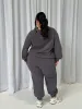 FAYT LOGO CUFF SWEATPANT CHARCOAL sold by FAYT The Label