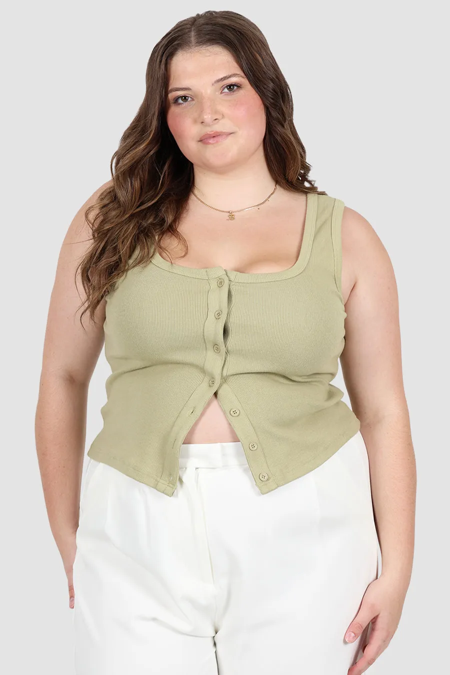 BECKER TOP SAGE sold by FAYT The Label