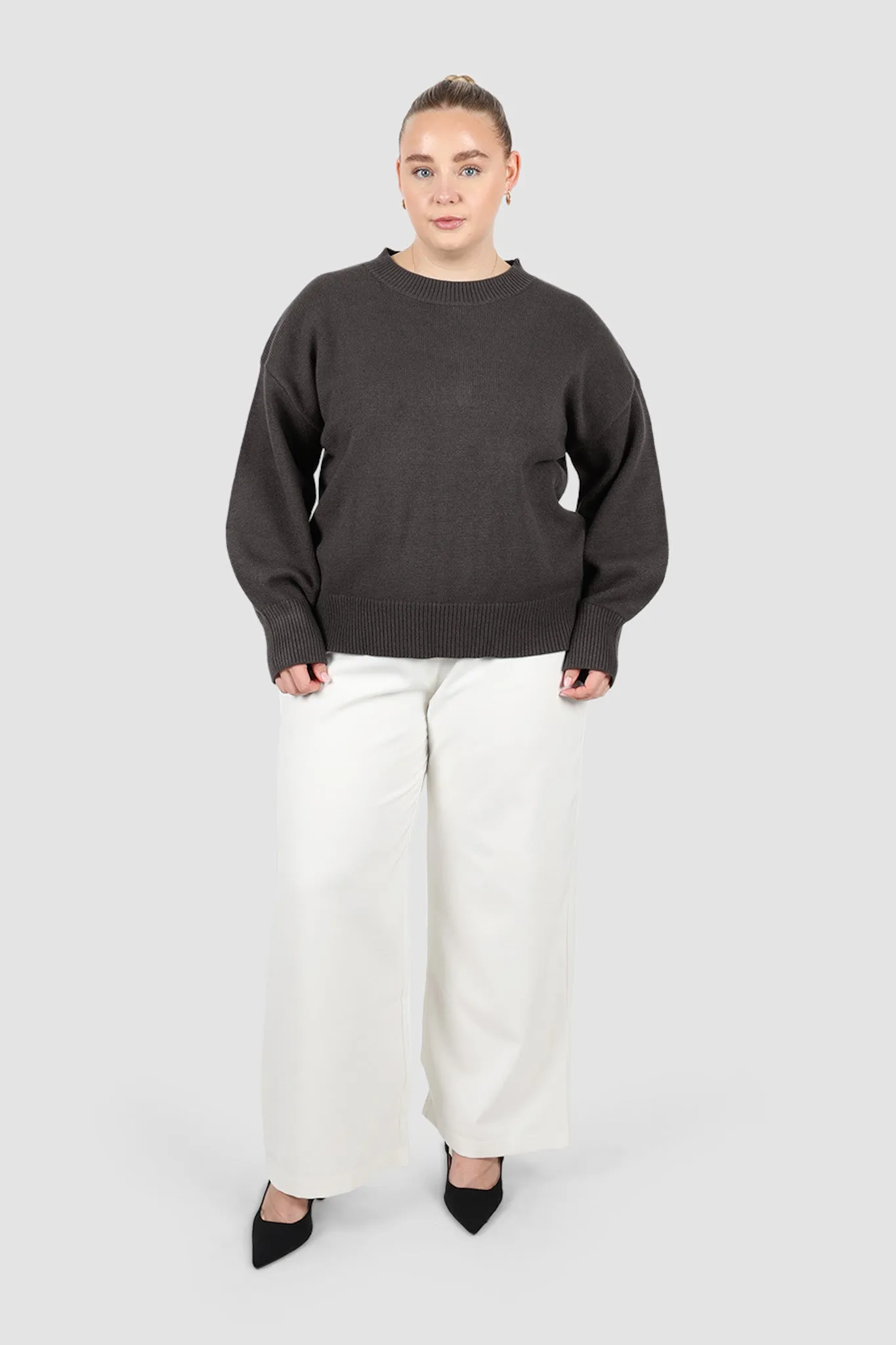 HARPER KNIT CHARCOAL sold by FAYT The Label product image thumbnail 3