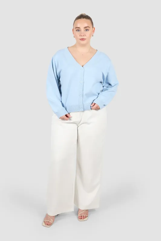 HARRIET CARDIGAN SOFT BLUE sold by FAYT The Label